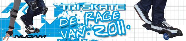 Nijdam&#174;Tri-skate, der Kult von 2011!