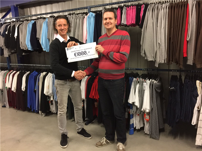 De winnaar van de waardebon voor het teamuitje is bekend.....