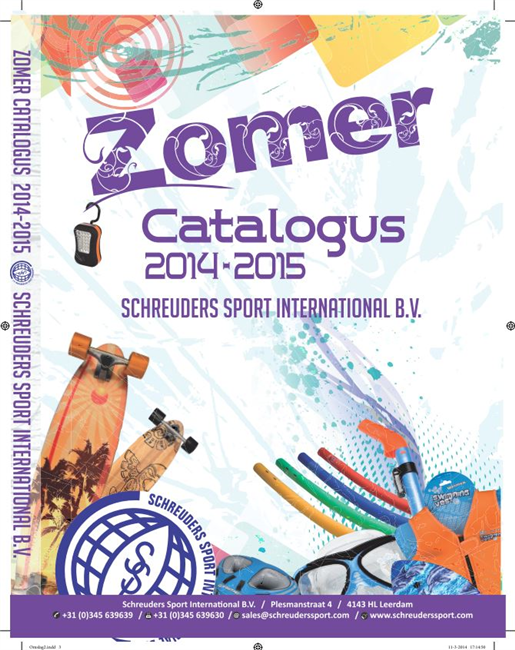 Nieuwe zomer catalogus 2014-2015 is naar u verstuurd