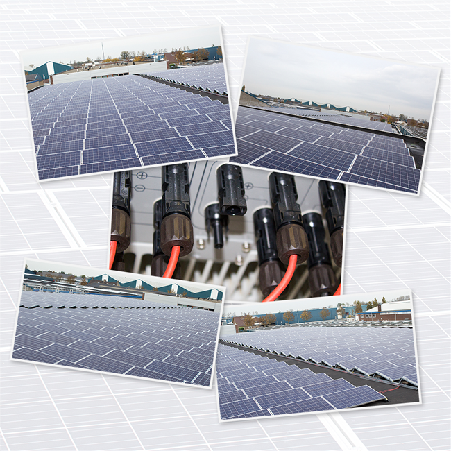 Installation of the last solar panels has taken place!