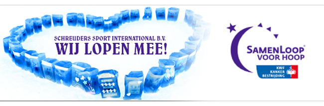 Samenloop voor Hoop, Schreuders Sport loopt mee!