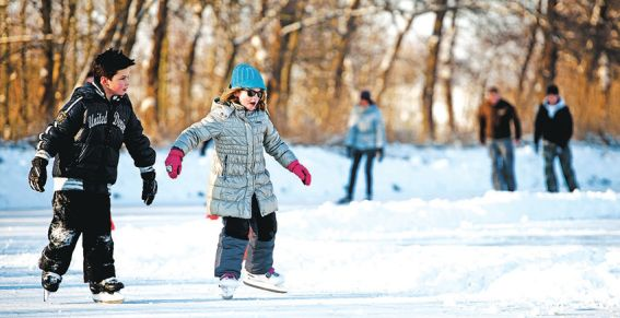 Wintersport Leerdam B.V. in Metro Nieuws! Run op schaatsen door de voorspelde winterse ijspret
