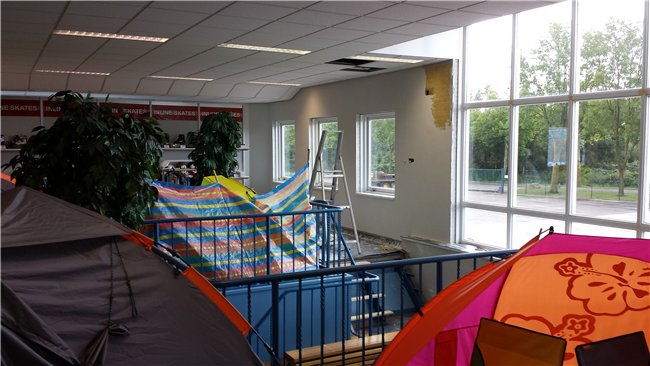 Showroom verbouwing in volle gang!!