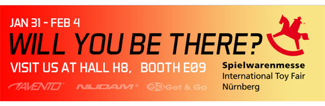 SPIELWARENMESSE NUREMBERG, 31st of January to 4th of February 2018