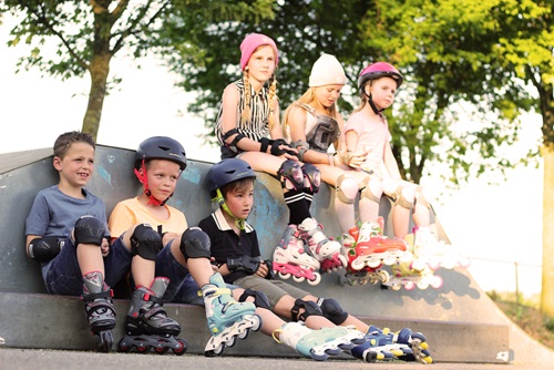 Inline-skates Fotoshooting